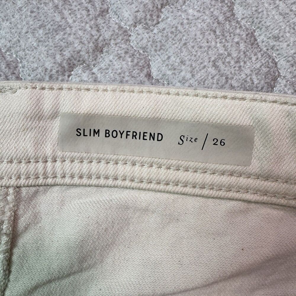 ANTHROPOLOGIE PICRO AND THE LETTERPRESS SLIM BOYFRIEND SHORTS WOMENS SIZE 26 - Picture 6 of 15
